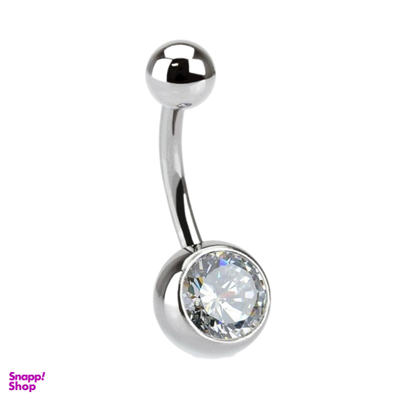 پیرسینگ ناف ساده