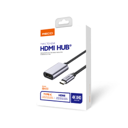 مبدل Type-C به HDMI رسی مدل RH11 طول 8 سانتی متر