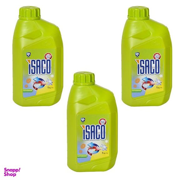ضدیخ و ضدجوش ایساکو کد 07708009 وزن یک کیلوگرم بسته 3 عددی