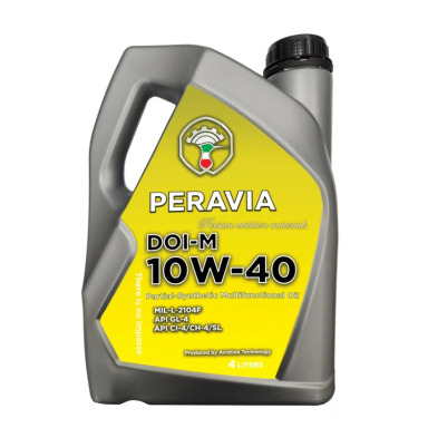 روغن موتور خودرو بنزینی و دیزلی پراویا مدل DOI-M 10W-40 حجم 4 لیتر