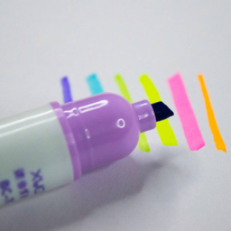 ماژیک علامت گذار مدل Pill بسته 6 عددی