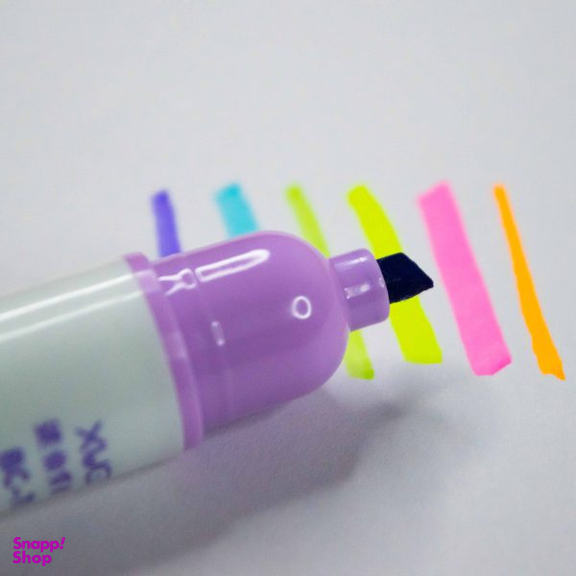 ماژیک علامت گذار مدل Pill بسته 6 عددی