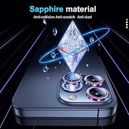 محافظ لنز دوربین بوف مدل HD-ColorLenz مناسب برای گوشی موبایل اپل Iphone 15 Pro Max / 15 Pro