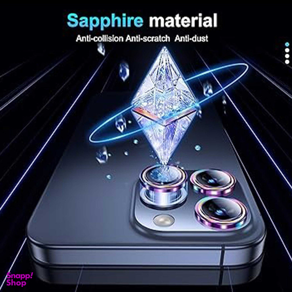 محافظ لنز دوربین بوف مدل HD-ColorLenz مناسب برای گوشی موبایل اپل Iphone 15 Pro Max / 15 Pro