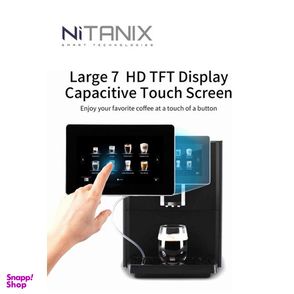 قهوه ساز هوشمند طرح نایتانیکس مدل NX-128CF-SL