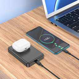 پاوربانک مغناطیسی 20 وات هوکو مدل J125A ظرفیت 10000 میلی آمپر ساعت