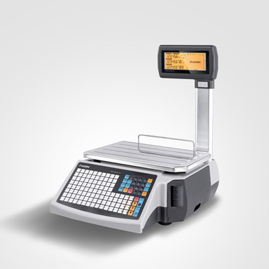 ترازو فروشگاهی لیبل پرینتر رادین مدل MKII RFID 40KG