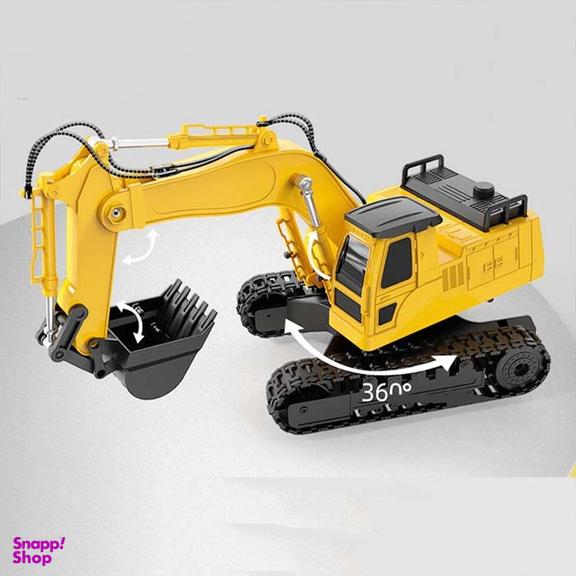ماشین بازی کنترلی دبل ای مدل تریلر بنز حمل جرثقیل شارژی مجموعه دو عددی