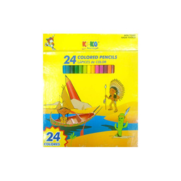 مداد رنگی کیکو کد 502 بسته ۲۴ عددی