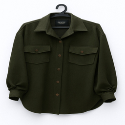 کاپشن زنانه نسترن کد 670 رنگ سبز