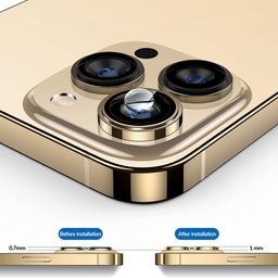 محافظ لنز دوربین اپیکوی مدل HD-ColorLenz مناسب برای گوشی موبایل اپل Iphone 14 Pro Max / 14 Pro