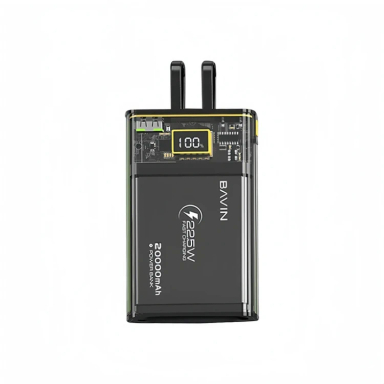 پاوربانک باوین مدل Y-PC1003 ظرفیت ۲۰۰۰۰ میلی‌ آمپر ساعت