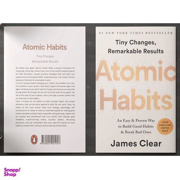 کتاب Atomic Habits اثر James Clear نشر دیا بوک