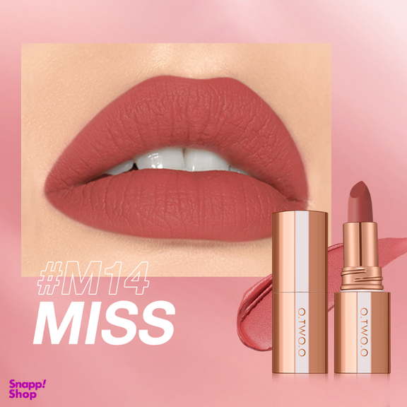 رژ لب جامد او تو او رنگ M14 Miss
