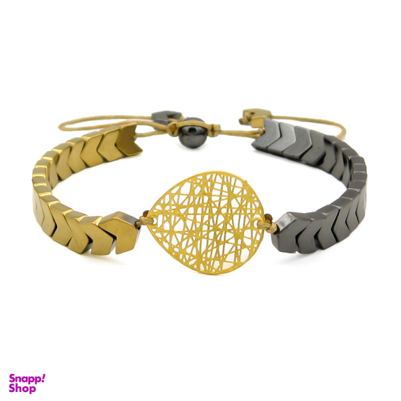 دستبند طلا 18 عیار زنانه کاپانی مدل چیپسی کد kb027