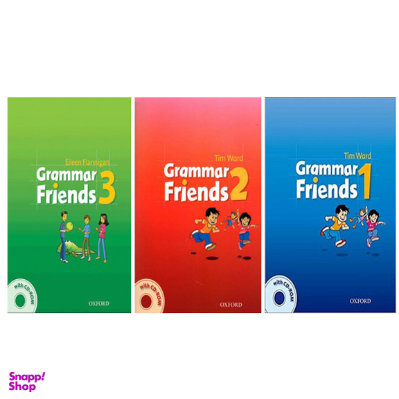کتاب Grammar Friends اثر Tim Ward And Eileen Flannigan انتشارات زبان مهر مجموعه 3 جلدی