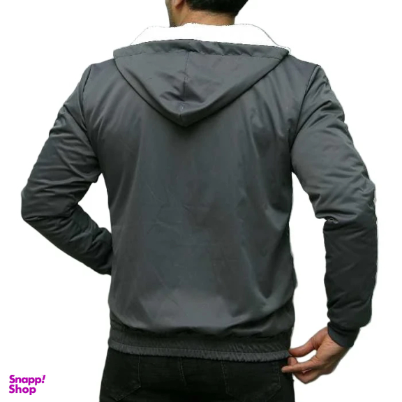 کاپشن مردانه مدل GD-s-17453945 رنگ دودی