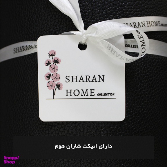 پادری شاران هوم مدل اسفنج دار طرح مخمل راه راه فانتزی سایز 40 ×65 سانتی متر