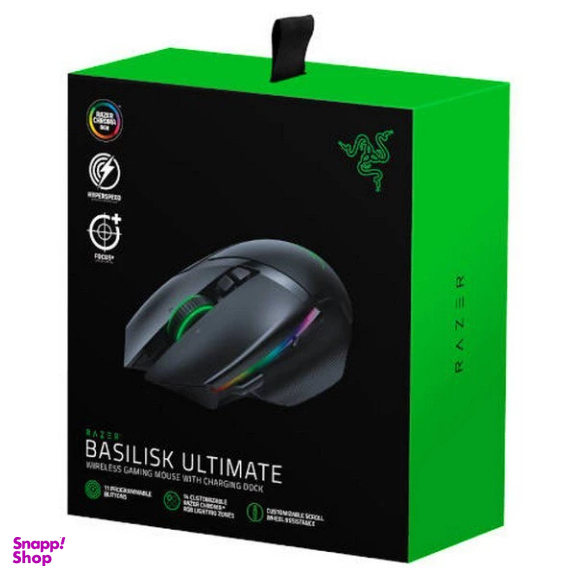 موس بی سیم گیمینگ ریزر مدل BASILISK ULTIMATE