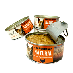 کنسرو غذای سگ ویستاوت طعم مرغ مدل نچرال وزن 180 گرم