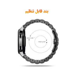 بند درمه مدل Reflex مناسب ساعت Galaxy watch 4/Classic/46mm/42mm