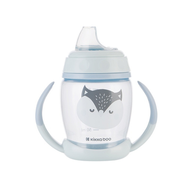 لیوان آبمیوه خوری کیکابو مدل Happy face blue