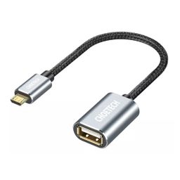 کابل تبدیل USB به microUSB چویتک مدل OTG AB0013