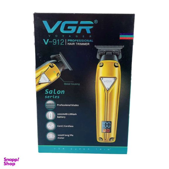 ماشین اصلاح مو سر و صورت وی جی ار مدل V-912