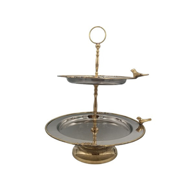 شیرینی خوری برنجی مدل گنجشک کد 88505