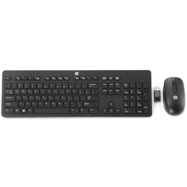 کیبورد و ماوس بی سیم اچ پی مدل Slim T6L04AA