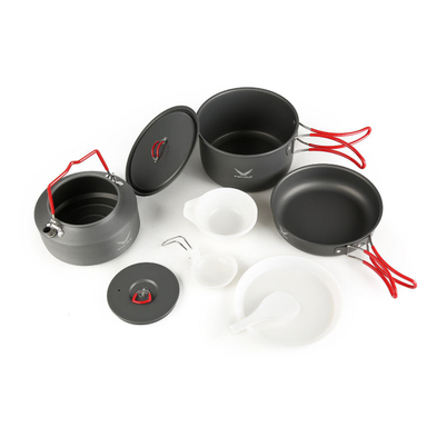 ست ظروف کوهنوردی 4 نفره اسنوهاک کد SN-C6152