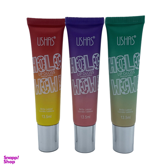 برق لب مایع یوشاس مدل اکلیلی مجموعه 3 عددی