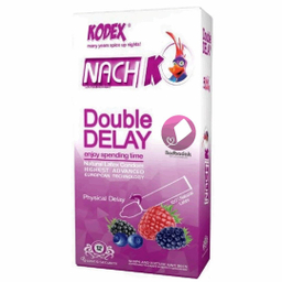 مجموعه دو عددی کاندوم ناچ کدکس مدل Double Delay حاوی حلقه تاخیری بسته 10 عددی