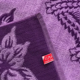حوله دست و صورت هنر مدل گلها سایز 35x65 سانتی‌متر