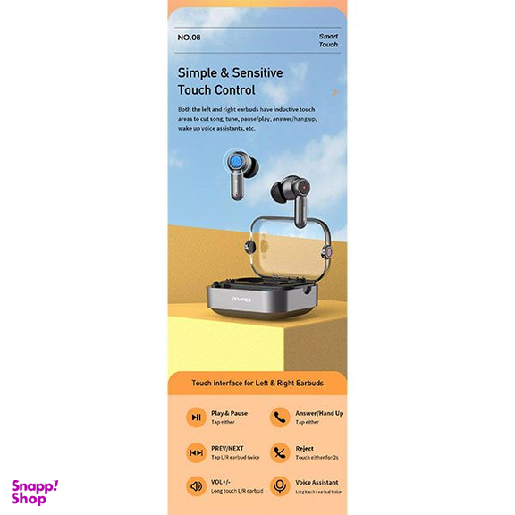هندزفری بلوتوثی اوی مدل T58 TWS
