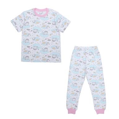 تیشرت و شلوار فیورلا مدل خوابالو کد 24210