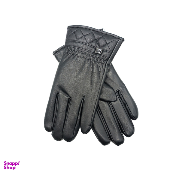 دستکش مردانه طرح چرم داخل خز مدل جینگو DJ کد 114