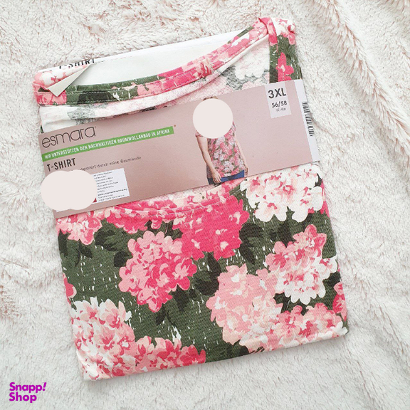 تیشرت زنانه اسمارا کد Z-TGD45