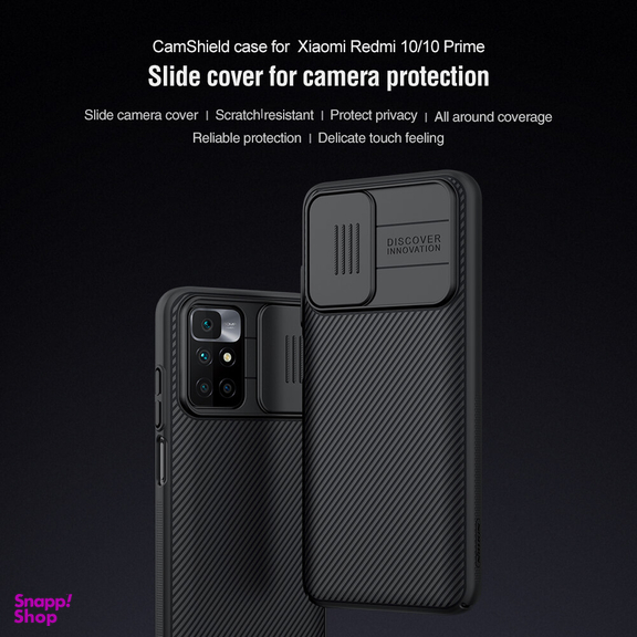 کاور نیلکین مدل CamSHield مناسب برای گوشی موبایل شیائومی Redmi 10/ Redmi 10 Prime/ Redmi Note 11 4G