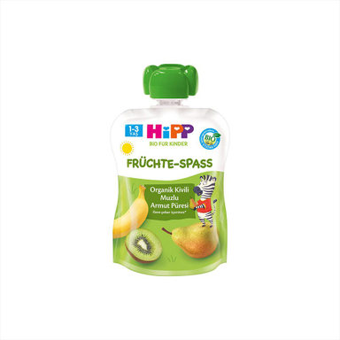 پوره میوه کیوی، موز و گلابی هیپ حجم ۹۰ گرم