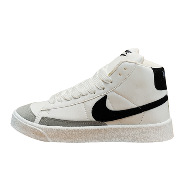 کتانی ساقدار مدل نایک بلیزر کد B2239 رنگ سفید آبی