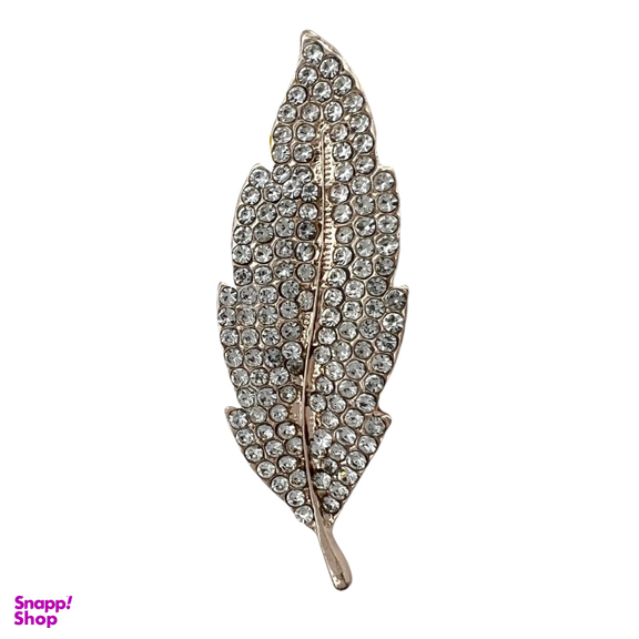گل سینه زنانه مدل برگ کد G4063