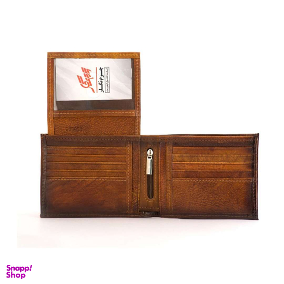 کیف پول مردانه چرم نگار کد 205041