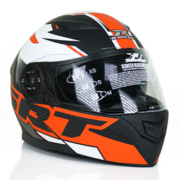 کلاه کاسکت راپیدو مدل 950 طرح Orange/SRT به همراه کاور