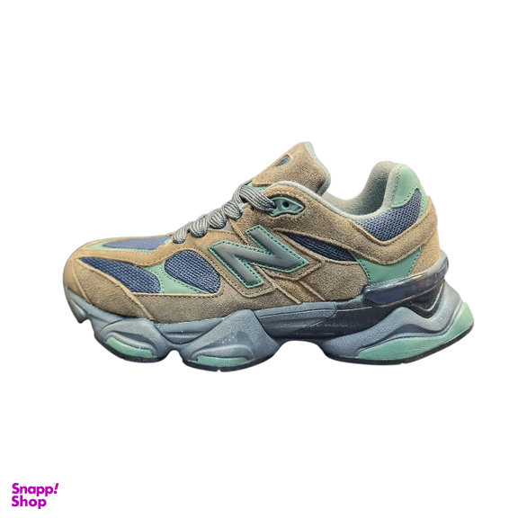 کفش ورزشی زنانه طرح نیوبالانس مدل 9060 کد 789 رنگ آبی بژ