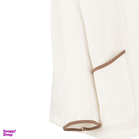 مانتو زنانه سرژه مدل 216625 رنگ سفيد