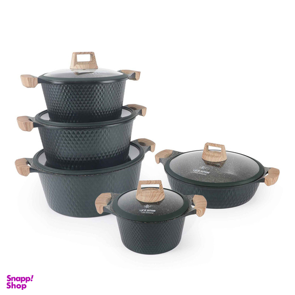 سرویس پخت و پز ده پارچه لایف اسمایل مدل MR-MIX