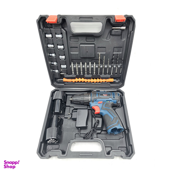 دریل پیچ گوشتی شارژی باس مدل LIFE_STYLE کد 2 مجموعه 28 عددی