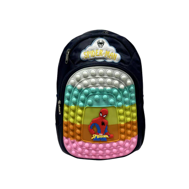 کوله پشتی پسرانه مدل فانتزی طرح اسپایدرمن کد S60502