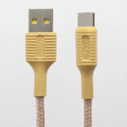 کابل تبدیل USB به Type-C شی کاریزما مدل صبا طول 1.2 متر